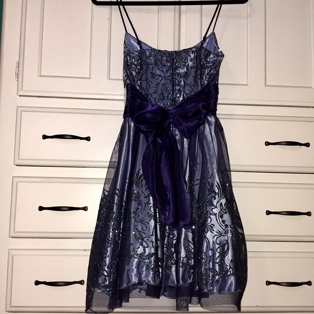 Sapphire/ Pear dress